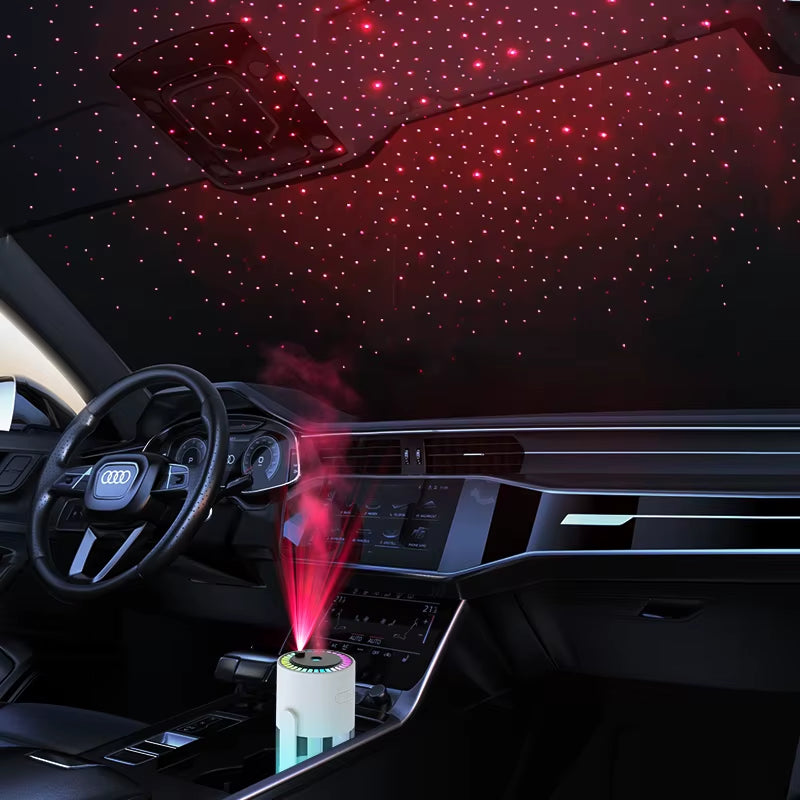 Transform Your Space with the Starry Sky Desktop and Car Humidifier - Creative USB Spray Machine for Ultimate Hydration