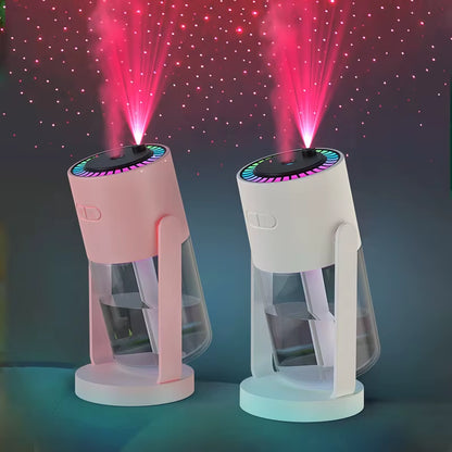 Transform Your Space with the Starry Sky Desktop and Car Humidifier - Creative USB Spray Machine for Ultimate Hydration