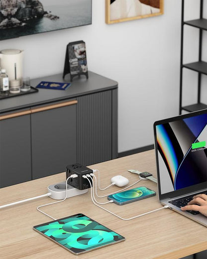 VINTAR 75W Gan Universal Travel Adapter