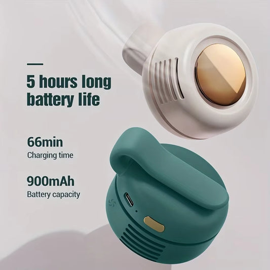 Experience Ultimate Comfort with the Whirlwind Leafless Fan: Portable, USB-Charged, and Whisper-Quiet for Home and Travel