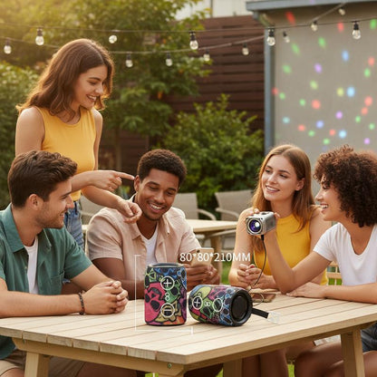 2 in 1 Portable Speaker - Stone Bluetooth Speakers