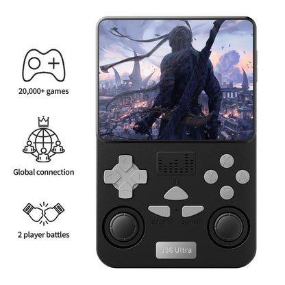 J36Ultra Handheld Game Console: 8 Online Battle Games