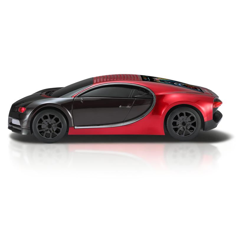 WSTER WS-660 Supercar Bluetooth Speaker with LED Starry Sky Display Portable HD Audio LED Party Lights TWS Pairing FM USB TF Playback Built-In Microphone Perfect Christmas Gift