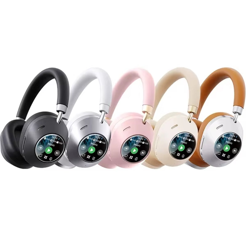 Experience Unmatched Sound Quality with Our New Trend ANC ENC Earbuds Featuring 6 Microphones and Digital Screen - Perfect for Workouts!