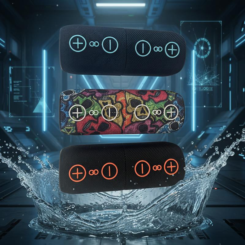 2 in 1 Portable Speaker - Stone Bluetooth Speakers