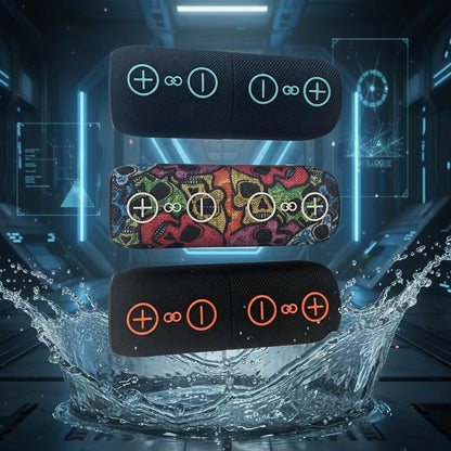 2 in 1 Portable Speaker - Stone Bluetooth Speakers