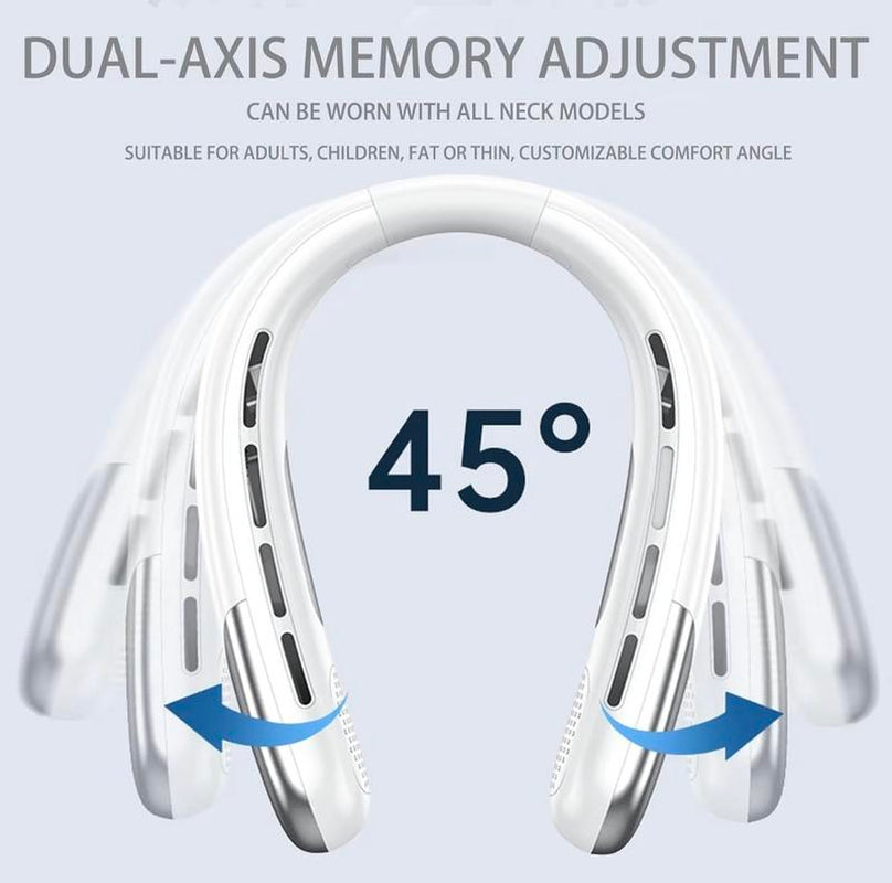 Stay Cool Anywhere: The Ultimate Portable Neck Hanging Fan for Office, Sports, and Leisure