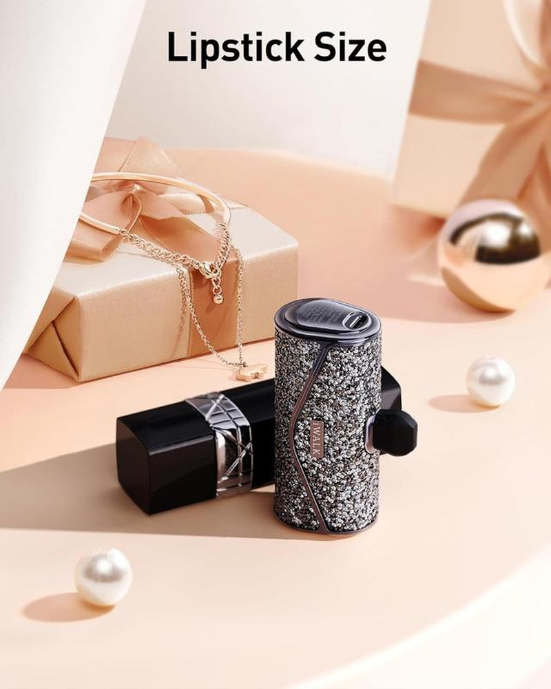 Iwalk Upgraded Sparkly Portable Charger 22.5W, 5000Mah Power Bank for Iphone