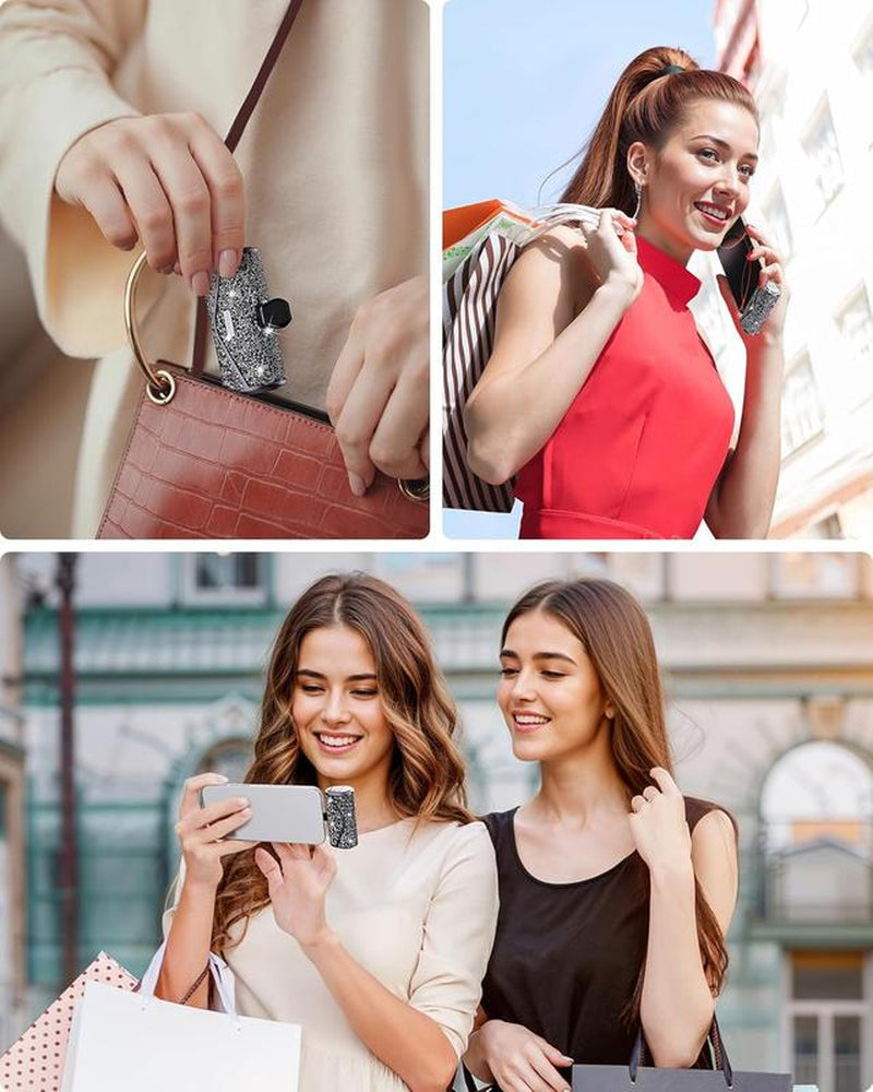 Iwalk Upgraded Sparkly Portable Charger 22.5W, 5000Mah Power Bank for Iphone