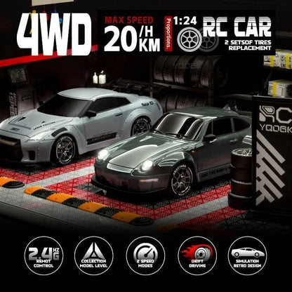 1:24 4WD RC Drift Car