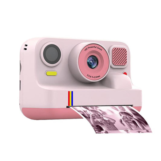Color Printing Polaroid HD Mini Video Photo Toy Christmasgift Mobile Printing Children'S Camera with 18X Powerful Zoom F2.8 1-2.5Mm Lens Instant
