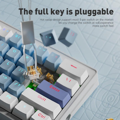 ZIFRIEND AG61 61 Keys Gaming Keyboard