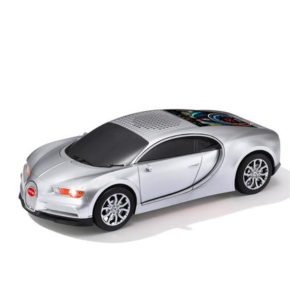 WSTER WS-660 Supercar Bluetooth Speaker with LED Starry Sky Display Portable HD Audio LED Party Lights TWS Pairing FM USB TF Playback Built-In Microphone Perfect Christmas Gift