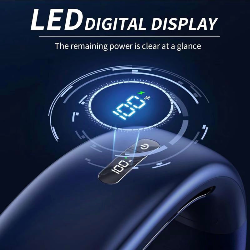 Stay Cool Anywhere: The Ultimate Portable Neck Hanging Fan for Office, Sports, and Leisure