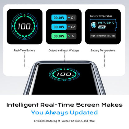 MAGIC JOHN Power Bank for Phones & Laptops, 15,000 Mah High-Capacity Portable Charger