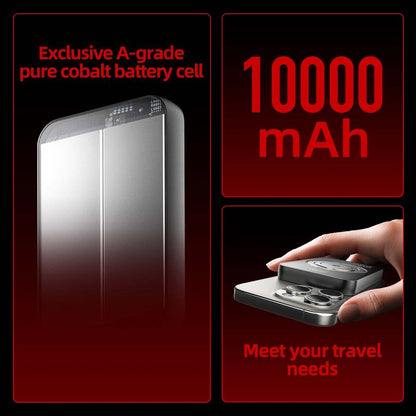 Mfish E-Monster 10000 Mah 3-In-1 Foldable Wireless Power Bank