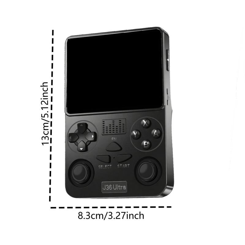 J36Ultra Handheld Game Console: 8 Online Battle Games